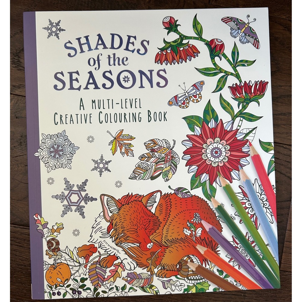 Shades of Seasons‎ colouring book